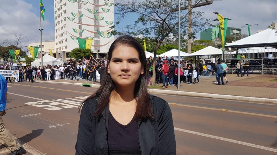 “A Enfermagem Cascavel está unida” diz manifestante em conversa com a CGN sobre em ato realizado nesta quarta-feira (07)