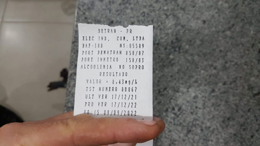 Jovem é detido por embriaguez e tem moto apreendida por falta de pagamento de impostos