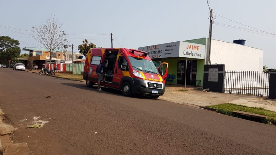 Homem de 56 anos é socorrido após sofrer queda no Bairro Morumbi