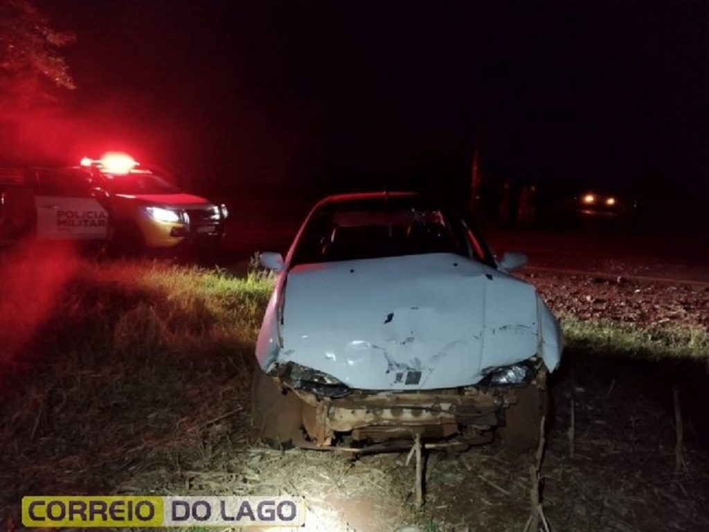 Acidente deixa criança ferida na PR-317 entre Santa Helena e São José da Palmeiras