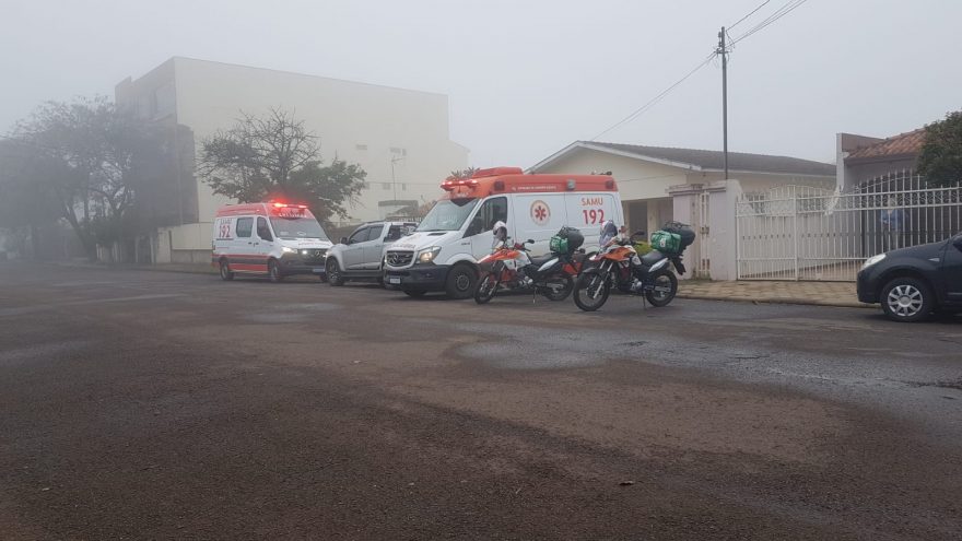 Diversas equipes do Samu são acionadas para atendimento à mulher no Maria Luiza, mas ela falece