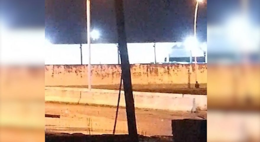 Movimentação em tentativa de furto de fios é filmada por vigilante