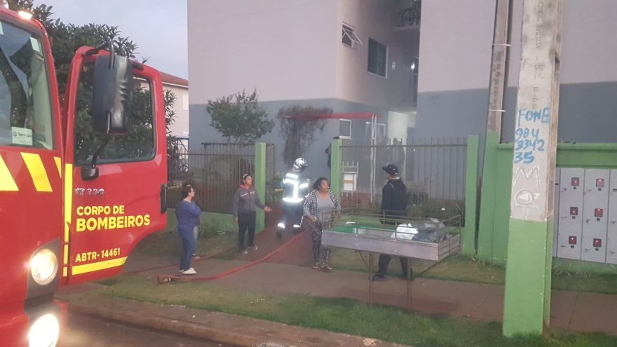 Panela no fogão mobiliza Corpo de Bombeiros no Riviera