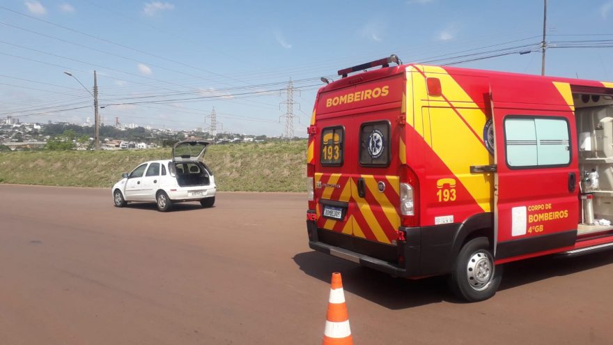 Motociclista fica ferido em acidente de trânsito no Bairro Claudete
