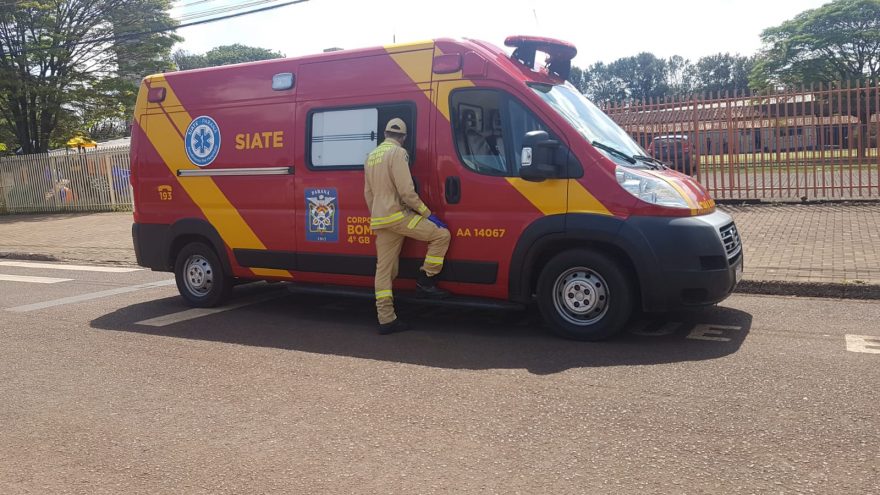 Criança de 4 anos cai de escorregador e sofre contusão no Bairro Cataratas