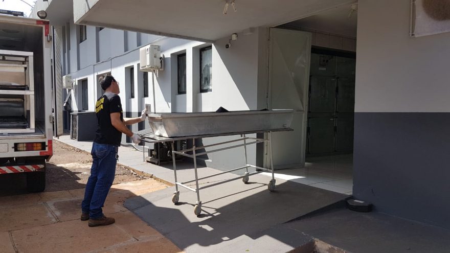 Corpo de criança vítima de grave acidente na BR-369 dá entrada no IML