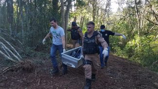 Homem encontrado morto em cachoeira é identificado como Sidini Ferreira Agner