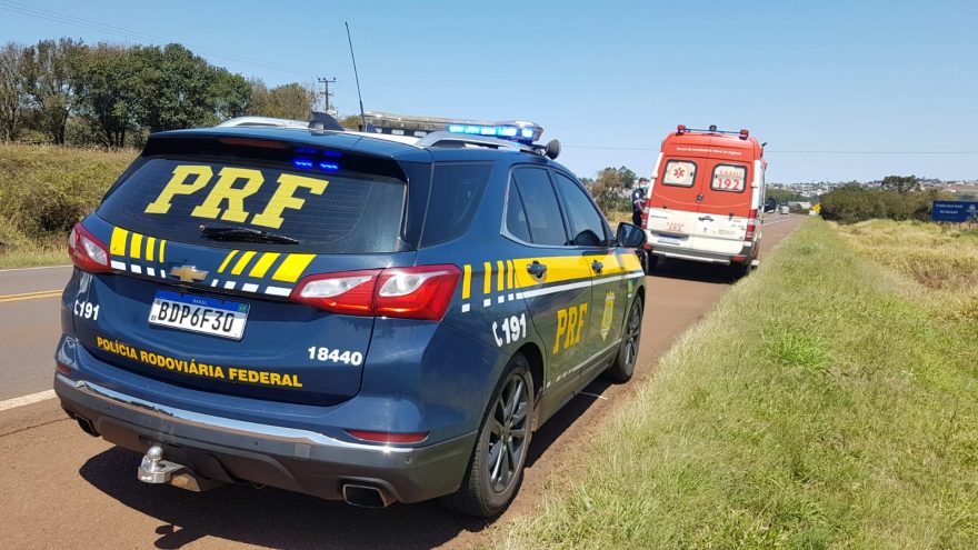 Homem estava caído nas margens da BR-369 e Samu é acionado