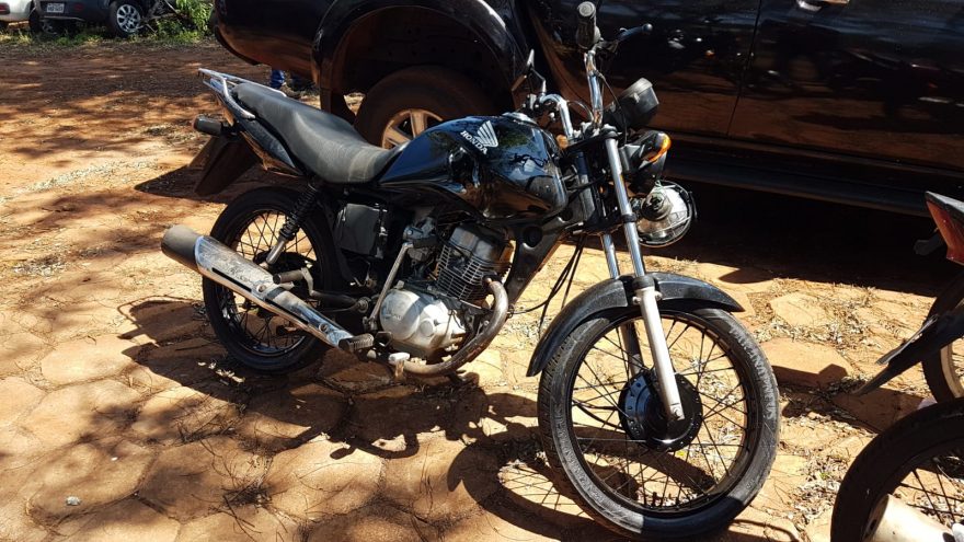 Motocicleta com indicativo de furto é recuperada pela Polícia Rodoviária Federal