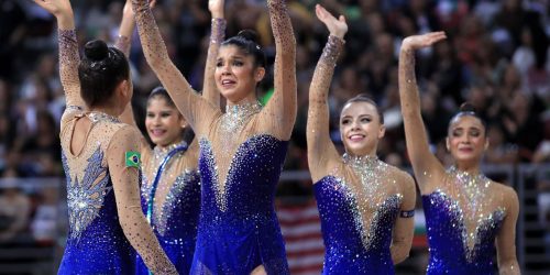 Imagem referente a Brasil conquista quarto lugar inédito no Mundial de Ginástica Rítmica