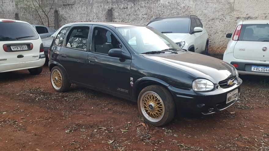 Corsa com indicativo de furto é recuperado pela Guarda Municipal
