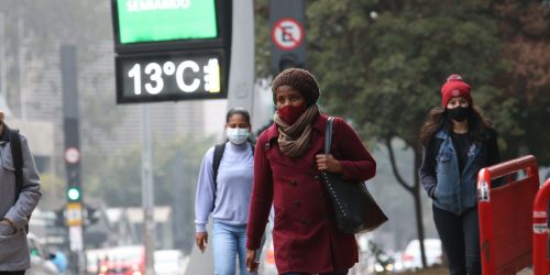 Vento gelado pode aumentar sensação de frio durante a madrugada