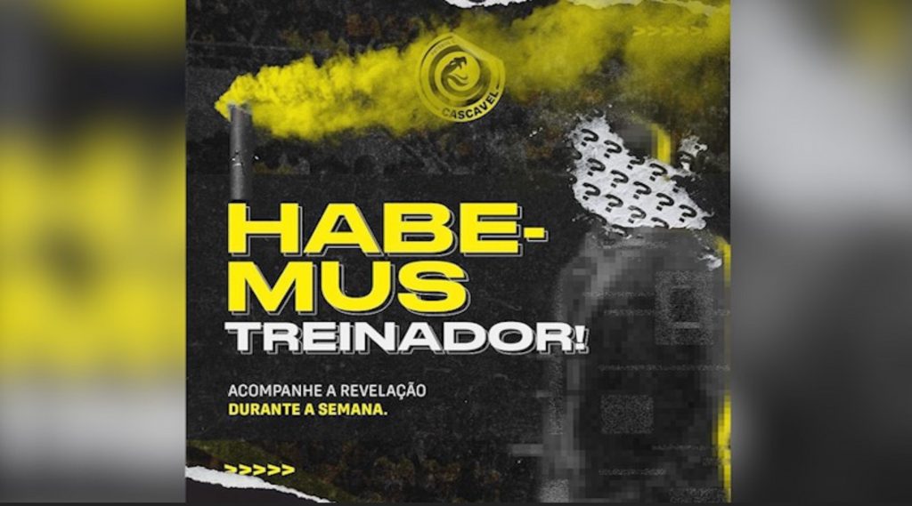 FC Cascavel contrata novo treinador para comandar o time