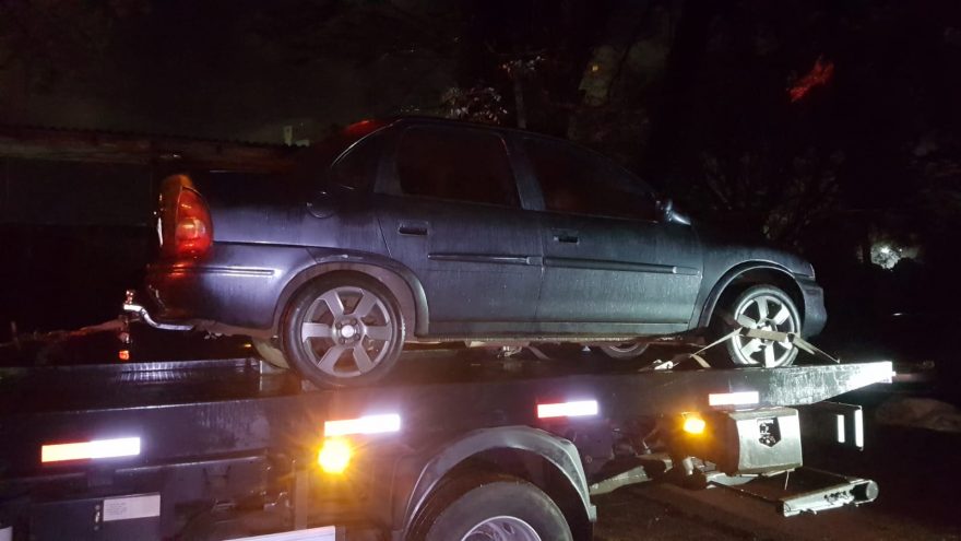 Veículo Corsa furtado ontem no Centro é recuperado no Interlagos
