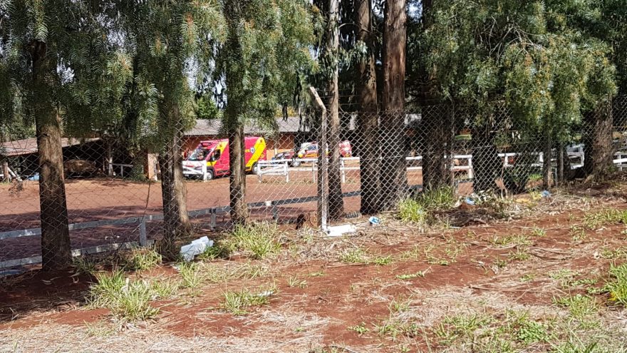 Homem fica gravemente ferido após sofrer queda de cinco metros em haras no XIV de Novembro