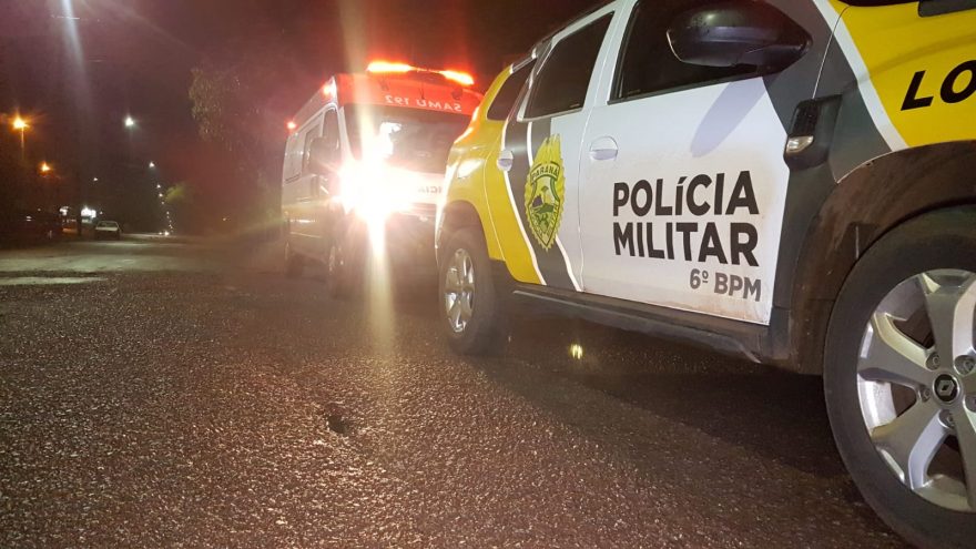Homem entra em surto psicótico e é atendido pelo Samu, no Bairro Periolo
