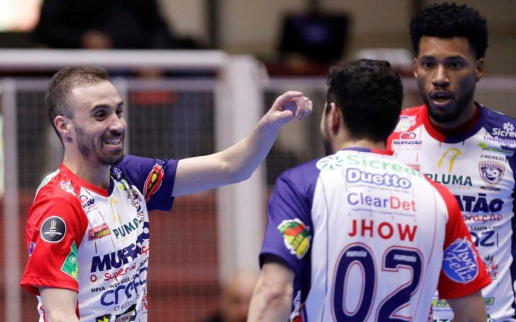 Cascavel Futsal vence segunda partida na Libertadores e está classificado para a próxima fase