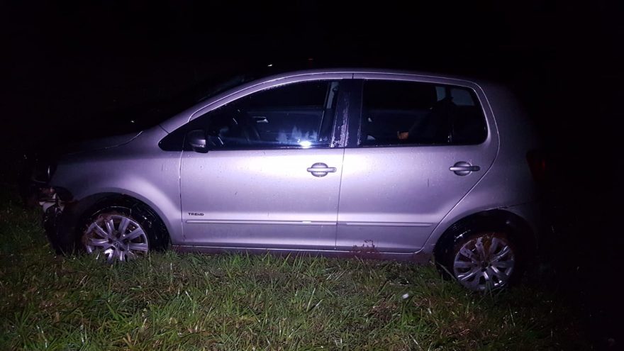 Saída de pista é registrada na rodovia PRc-467, em Cascavel