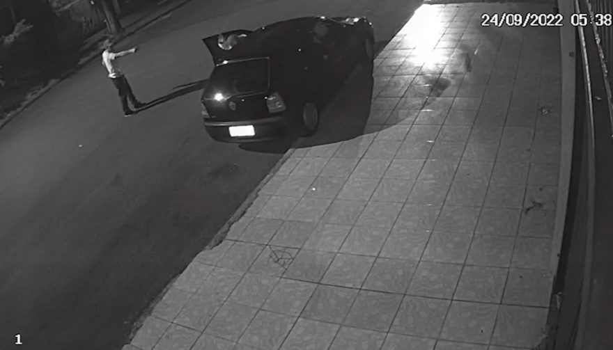 DH divulga imagens de homem que matou Jeferson Oliveira no Cancelli