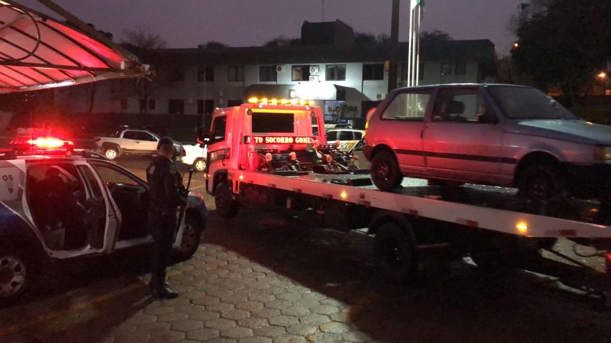Veículo Uno com alerta de furto foi recuperado no Bairro Interlagos