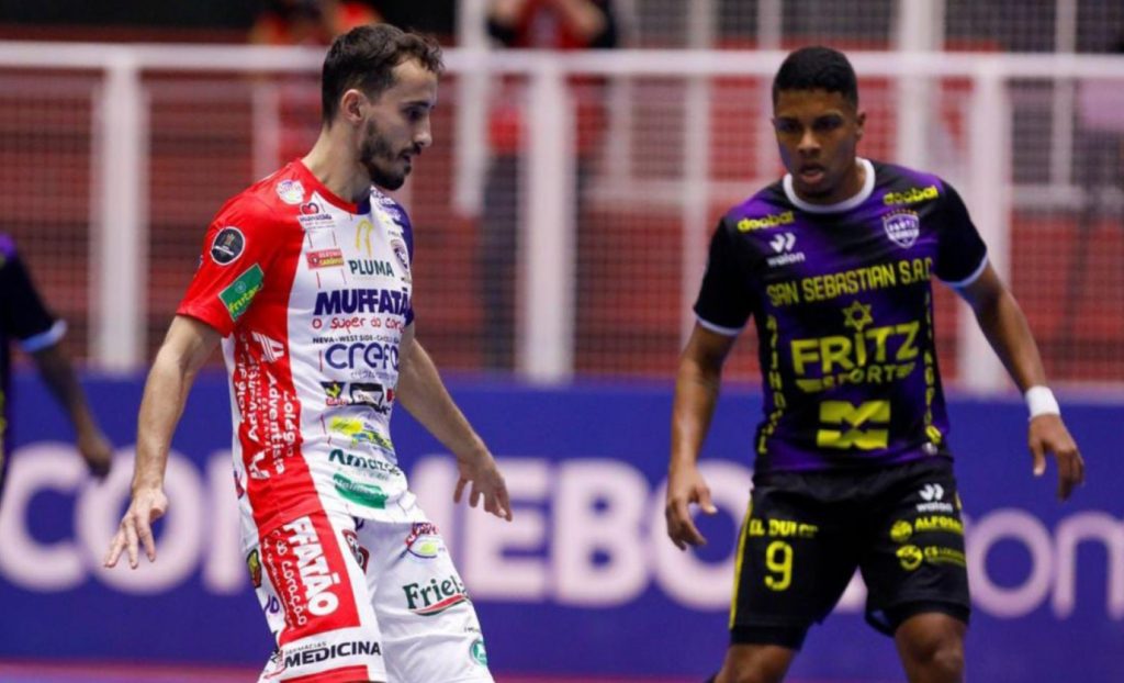 Com nove pontos Cascavel Futsal termina a primeira fase da Libertadores com 100% de aproveitamento
