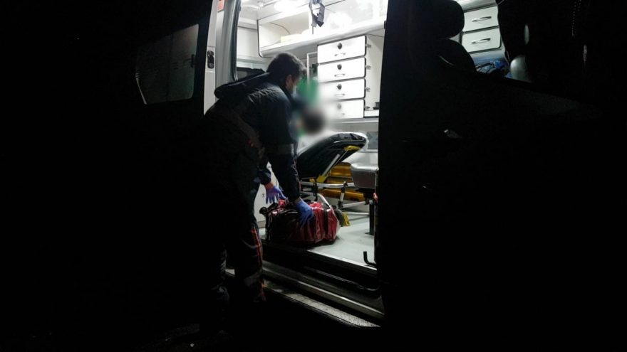 Homem sofre fortes dores abdominais e é socorrido pelo Samu, no Maria Luiza