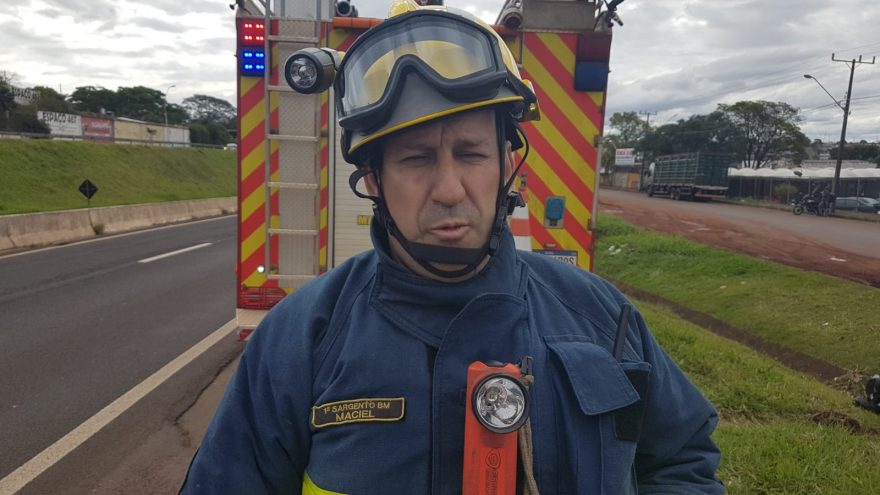 Sargento do Corpo de Bombeiros dá detalhes sobre colisão entre motos na rodovia PRc-467