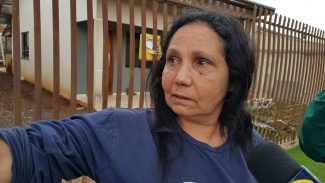 Moradora da residência incendiada no Bairro Santa Felicidade está muito abalada