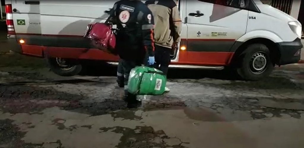 Homem acorda de madrugada com fortes dores no peito e é socorrido pelo Samu, no Bairro Coqueiral