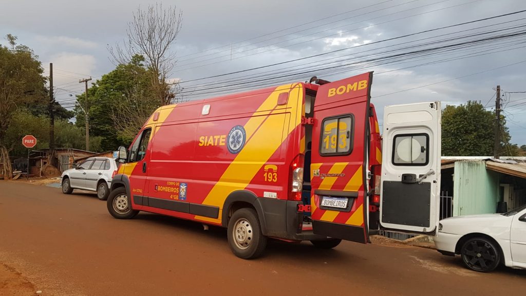 Ao proteger criança, mulher é mordida na perna por pit bull