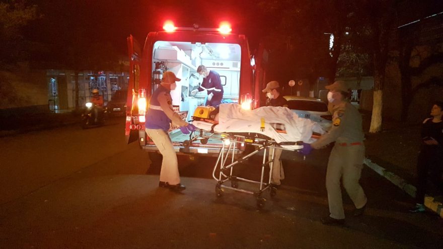 Adolescente fica ferida durante partida de vôlei no Centro