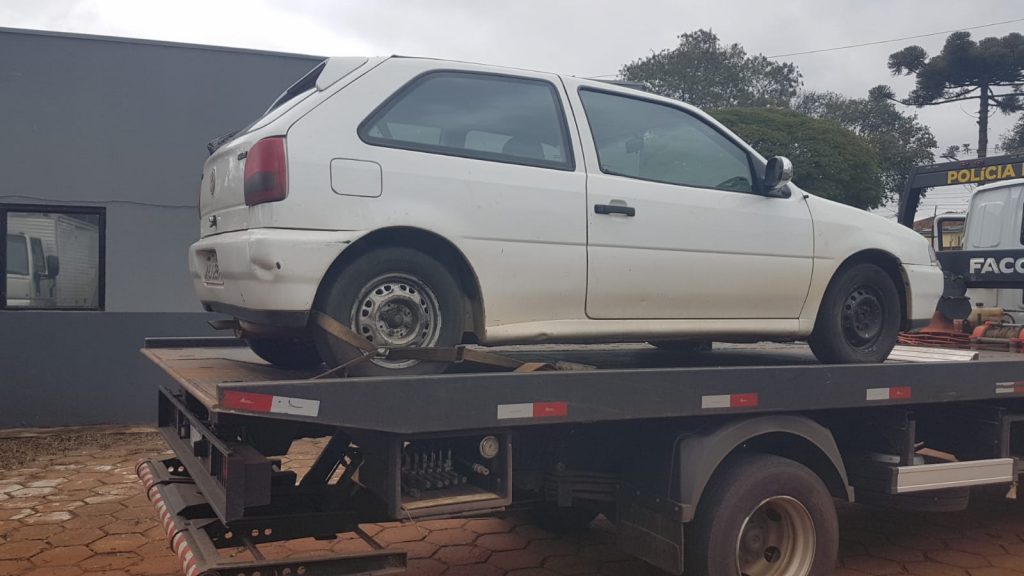 Carro furtado em 2021 é recuperado hoje (01) em Cascavel