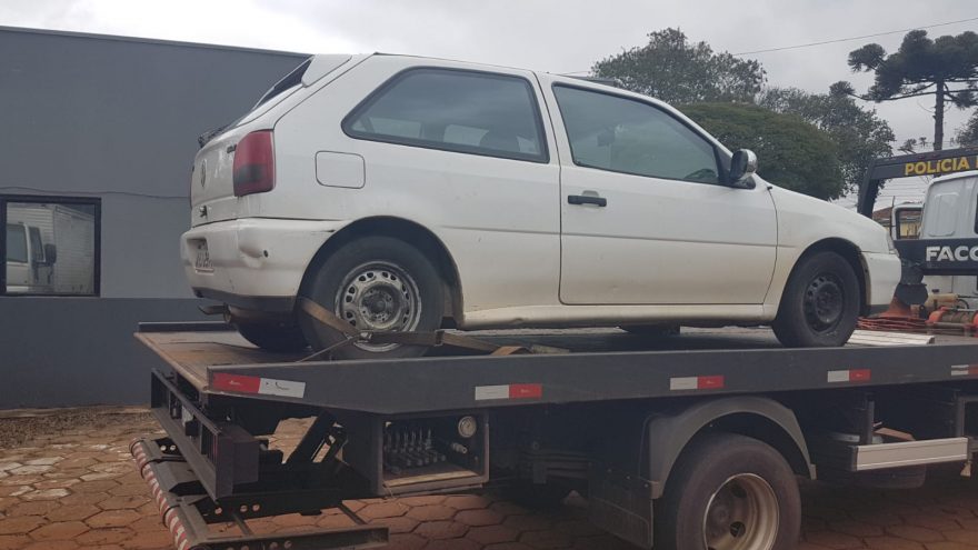 Carro furtado em 2021 é recuperado hoje (01) em Cascavel