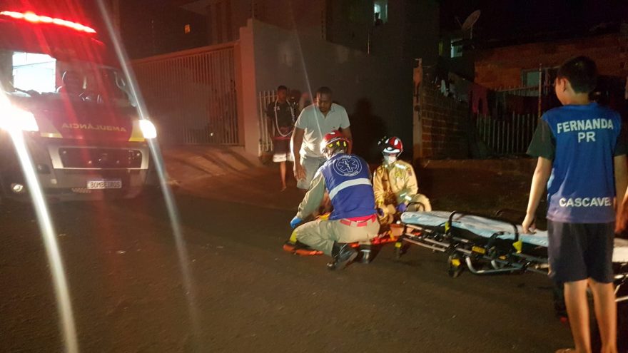 Mãe e filho são atropelados no Jardim Melissa, em Cascavel