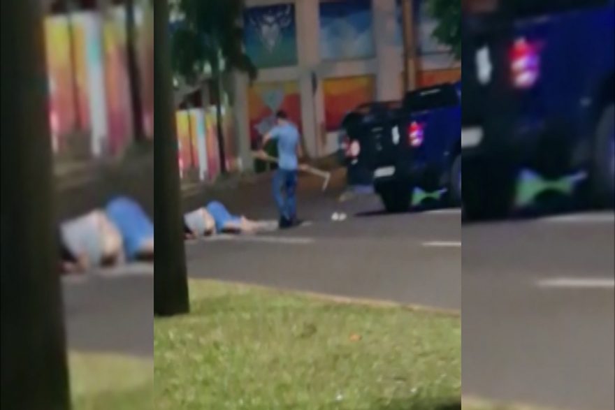 Homem ataca mulheres com enxada em Cascavel