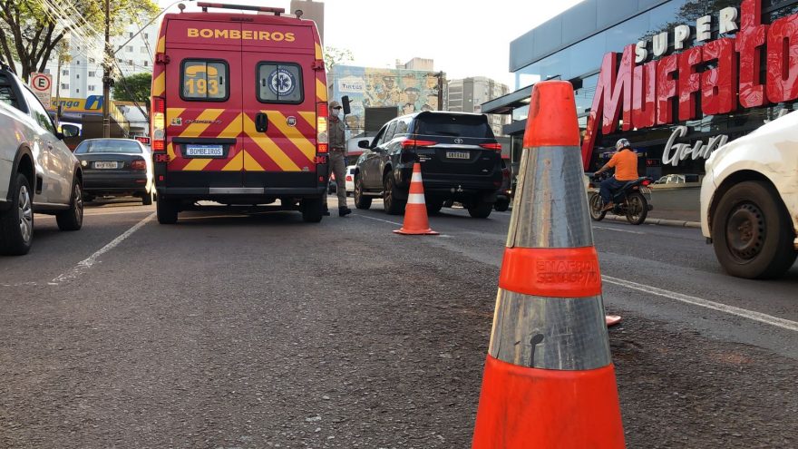 Siate socorre homem com ferimento na cabeça no Centro