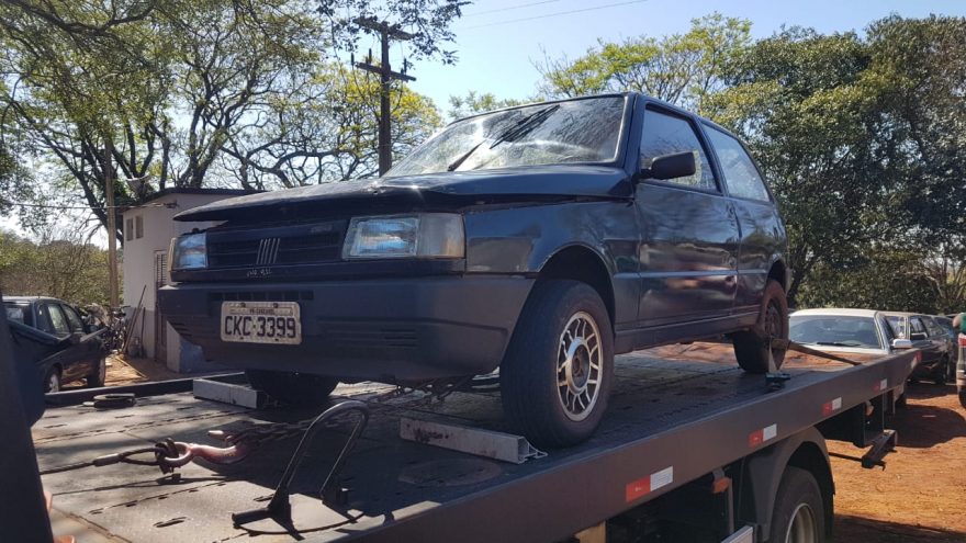 Carro furtado é encontrado no mesmo bairro que foi levado por ladrões