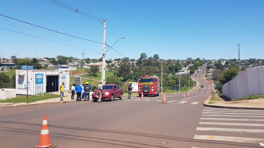 Colisão traseira deixa duas mulheres feridas no Bairro Brasília