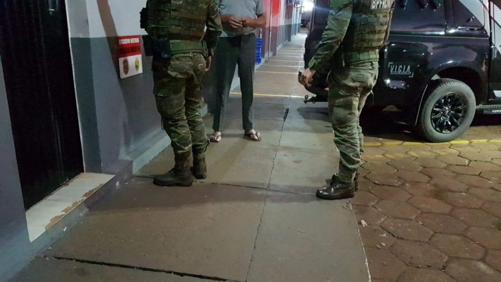 Idoso é detido com mandado de prisão em aberto