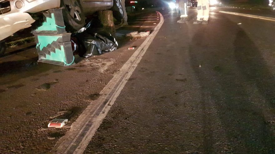 Motociclista morre após acidente de trânsito na BR-277