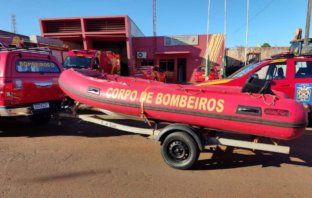 Força-tarefa tenta localizar jovem que caiu no lago de Porto Mendes, nesta quarta segue o quinto dia de buscas