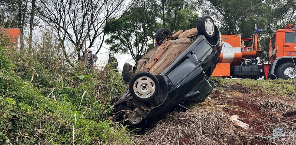 Moradora de Francisco Beltrão morre em acidente na PR-182, entre Ampére e Realeza