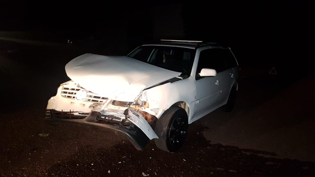 Mulher fica ferida em acidente de trânsito na Vila Tolentino