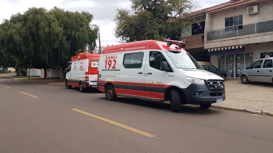 Idosa com suspeita de AVC é socorrida pelo Samu no Bairro Parque São Paulo