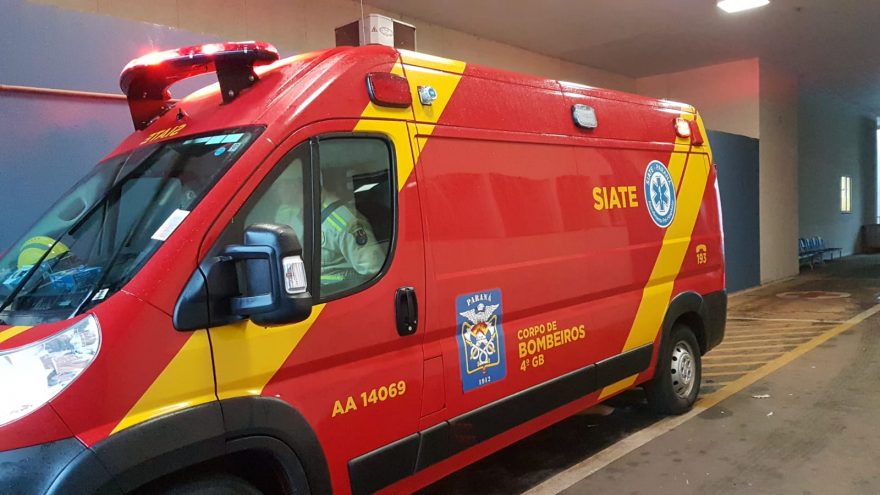 Homem cai de escada e lesiona a coluna no Bairro Claudete