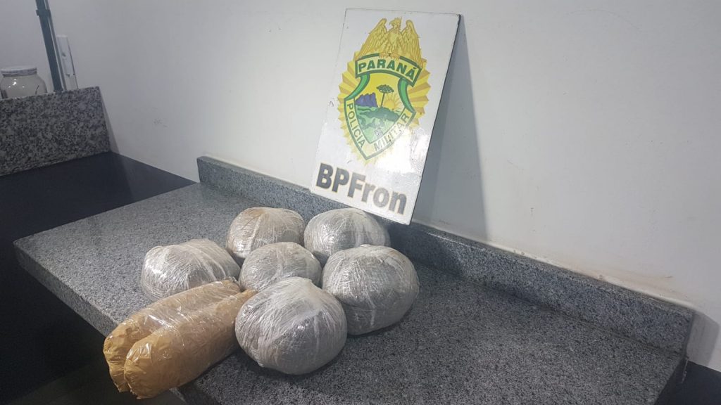 BPFron realiza apreensão de 3,6kg de maconha durante operação na Av. Tancredo Neves