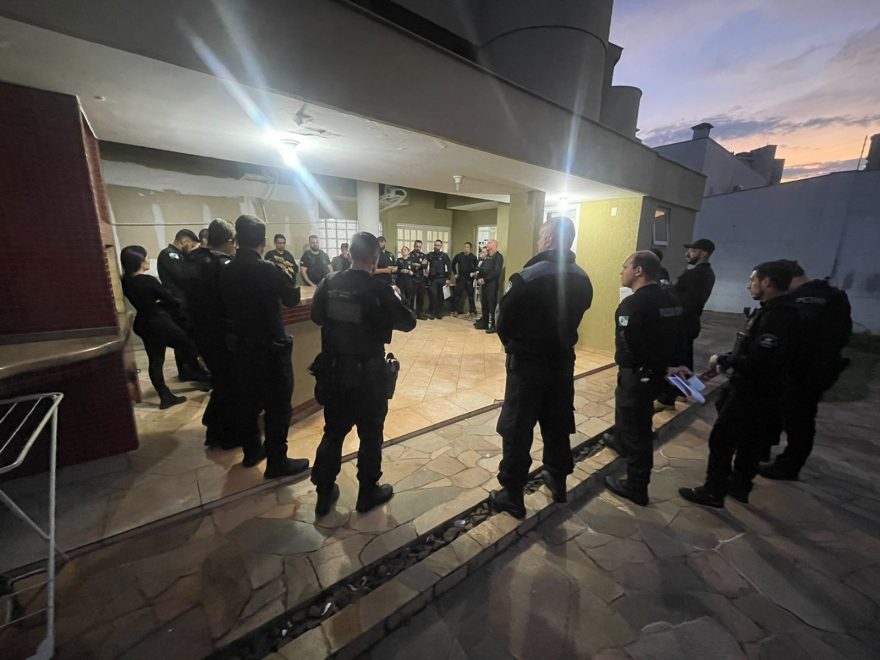 Polícia Civil cumpre mandados contra suspeitos de tráfico de drogas no norte do Estado