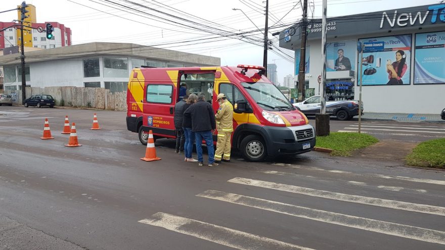 Rapaz fica ferido ao ser atropelado nas proximidades da Rodoviária