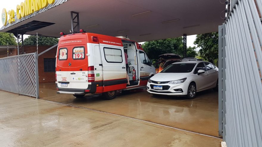 Bebê de um ano sofre crise convulsiva e é socorrido pelos Bombeiros e pelo Samu