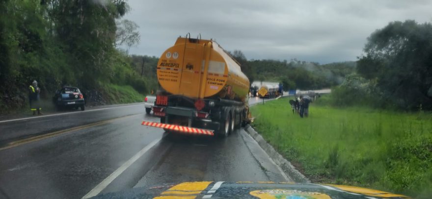Condutor morre após acidente na BR-277 em Nova Laranjeiras